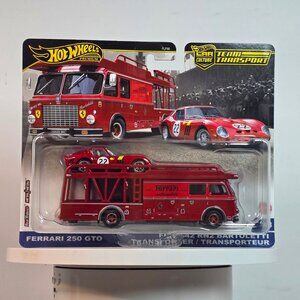 2025 HOT WHEELS TEAM TRANSPORT #83 FERRARI 250 GTO & FIAT 642 RN2 BARTOLETTI